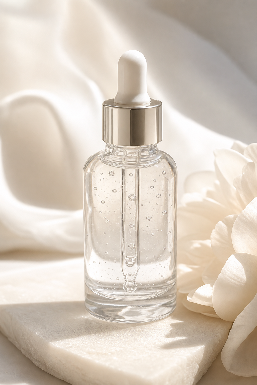 Hydrating serum bottle